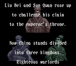 Romance of the Three Kingdoms III Dragon of Destiny screenshot 4 for Super Nintendo